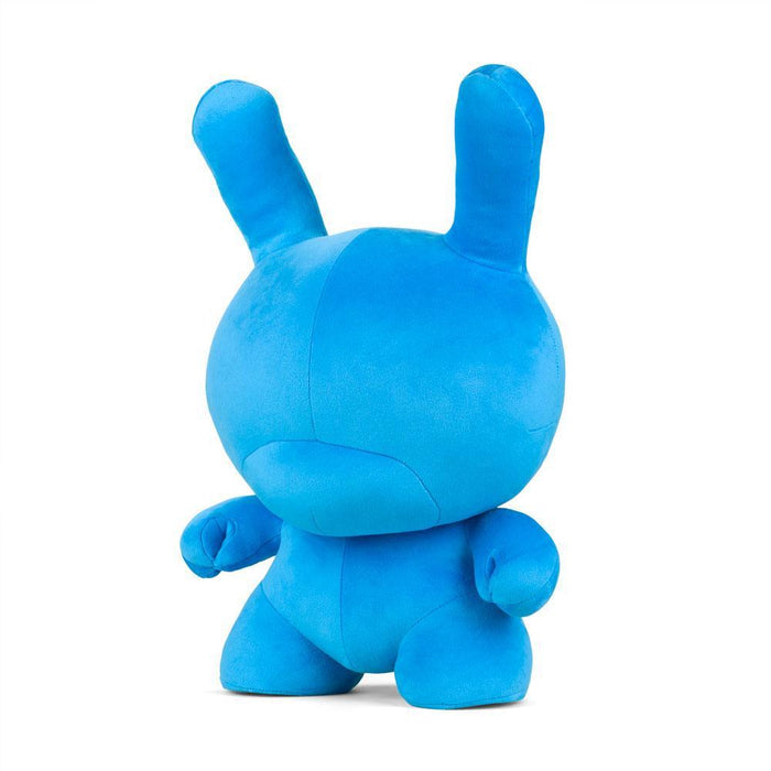 Kidrobot Cyan Dunny 20" plush art toy, premium designer plush with vibrant blue color and detailed design.