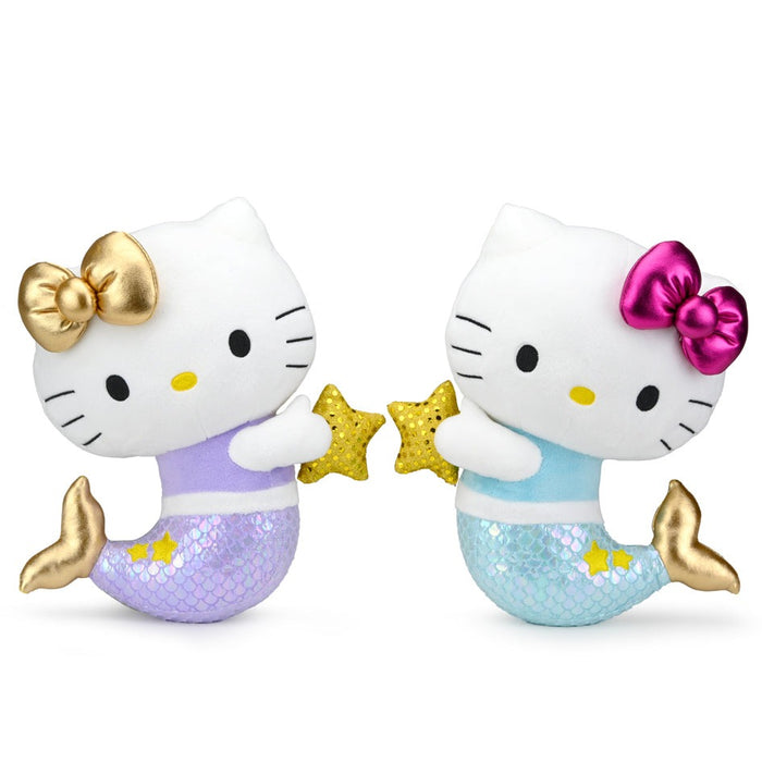 Sanrio Kidrobot Hello Kitty Zodiac Plush PISCES edition, soft medium plush toy with Pisces-themed design and detailed features.