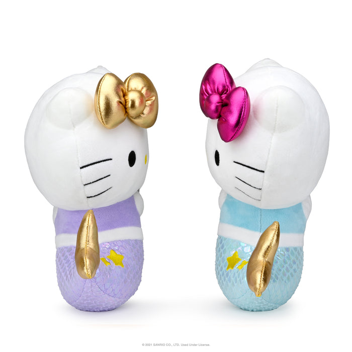 Sanrio Kidrobot Hello Kitty Zodiac Plush PISCES edition, soft medium plush toy featuring Hello Kitty in Pisces zodiac design.