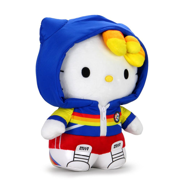 Kidrobot x Hello Kitty sports plush toy by Sanrio featuring Hello Kitty in a cute sports-themed design.