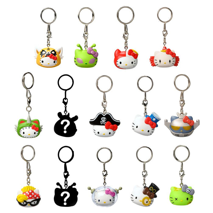 Sanrio Kidrobot Hello Kitty Time to Shine keychain featuring Hello Kitty character, bright design, and playful details.