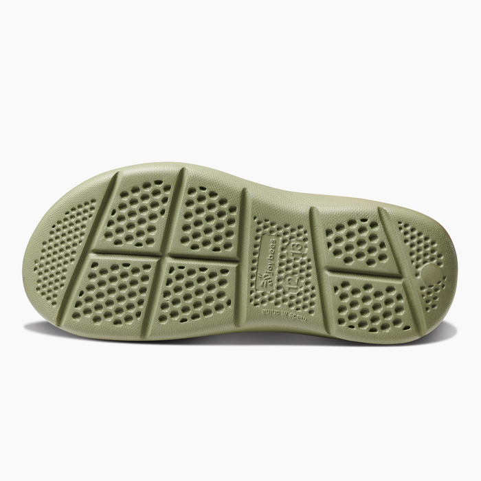 Olive/Burnt Orange Kids Adventure Sandal#color_olive-burnt-orange