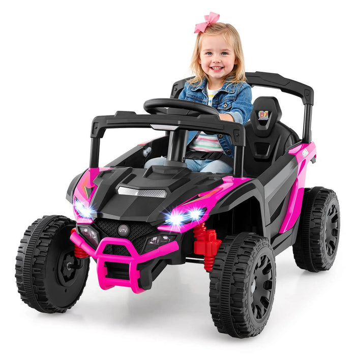 Kids Ride On Truck With Dual Motors For 3-8 Boys Girls