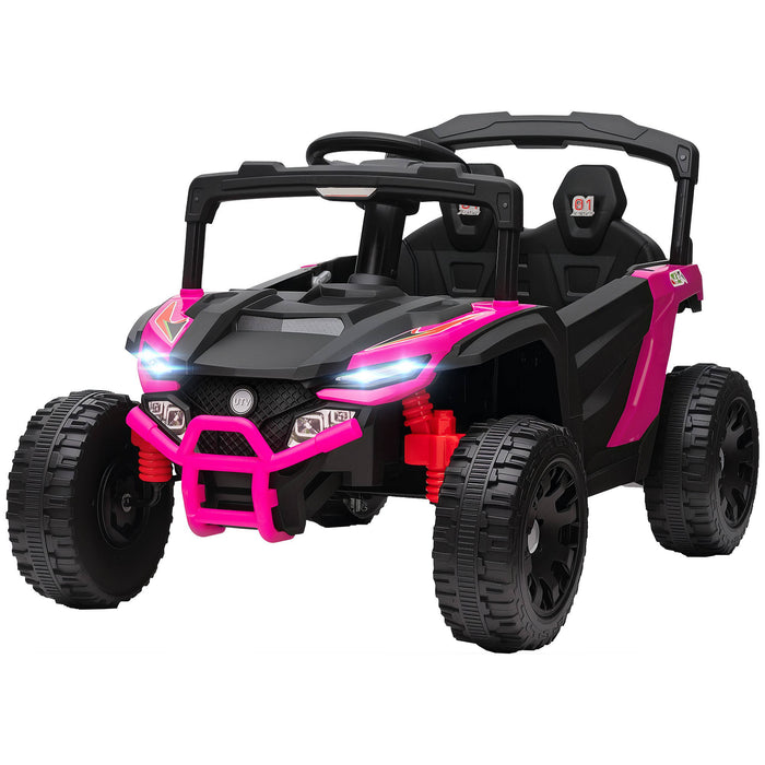 Kids Ride On Truck With Dual Motors For 3-8 Boys Girls