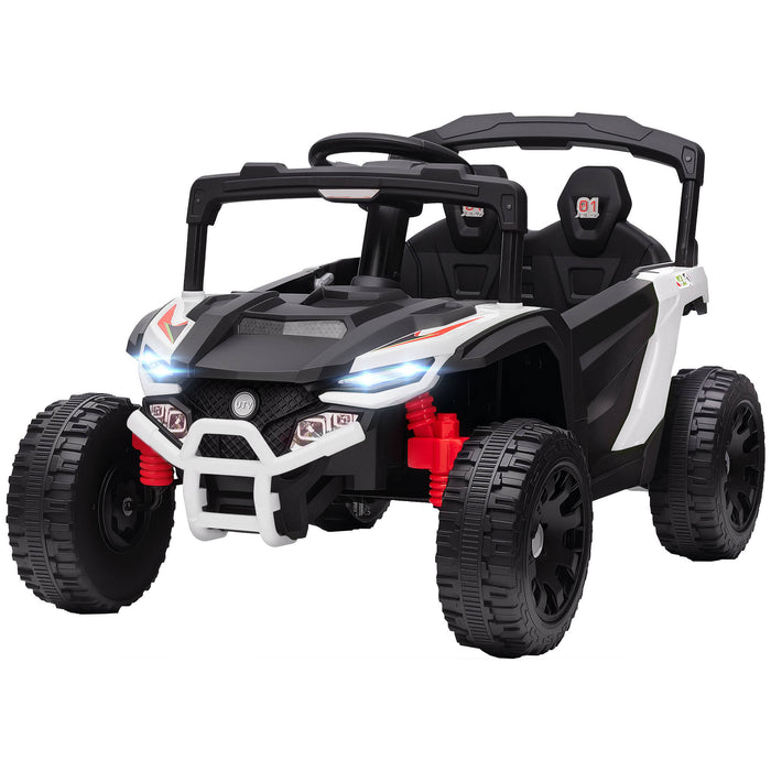 Kids Ride On Truck With Dual Motors For 3-8 Boys Girls