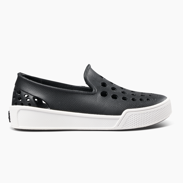 Black/White Kids' Skate Sneaker#color_black-white