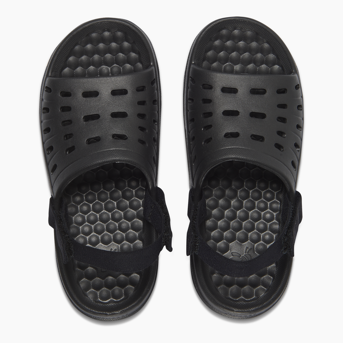 Black Kids Trekking Slide#color_black