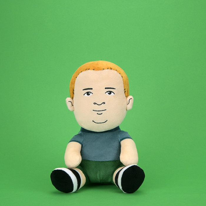 Soft Bobby Phunny plush from King of the Hill featuring detailed embroidery and a cute, cuddly design.