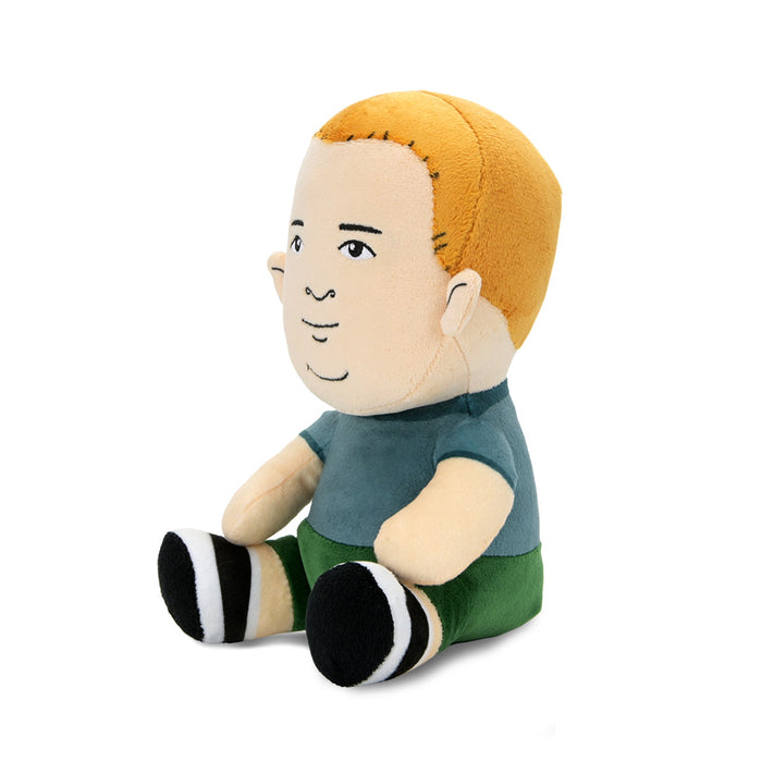 Soft Bobby Hill plush toy from King of the Hill series, featuring detailed character design and vibrant colors.