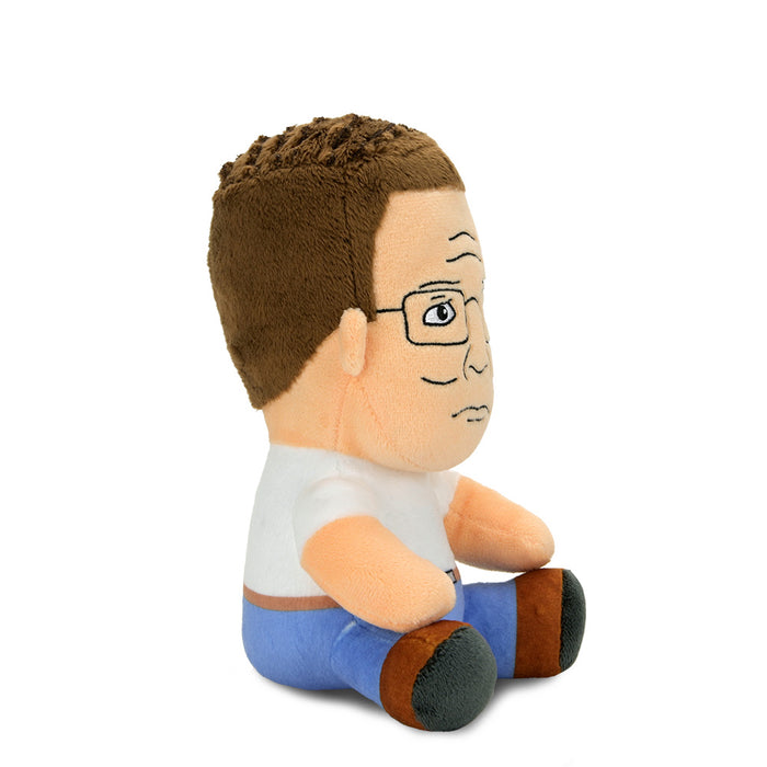 Pre-order Hank plush from King of the Hill, soft stuffed toy featuring the iconic cartoon character in detailed plush fabric.
