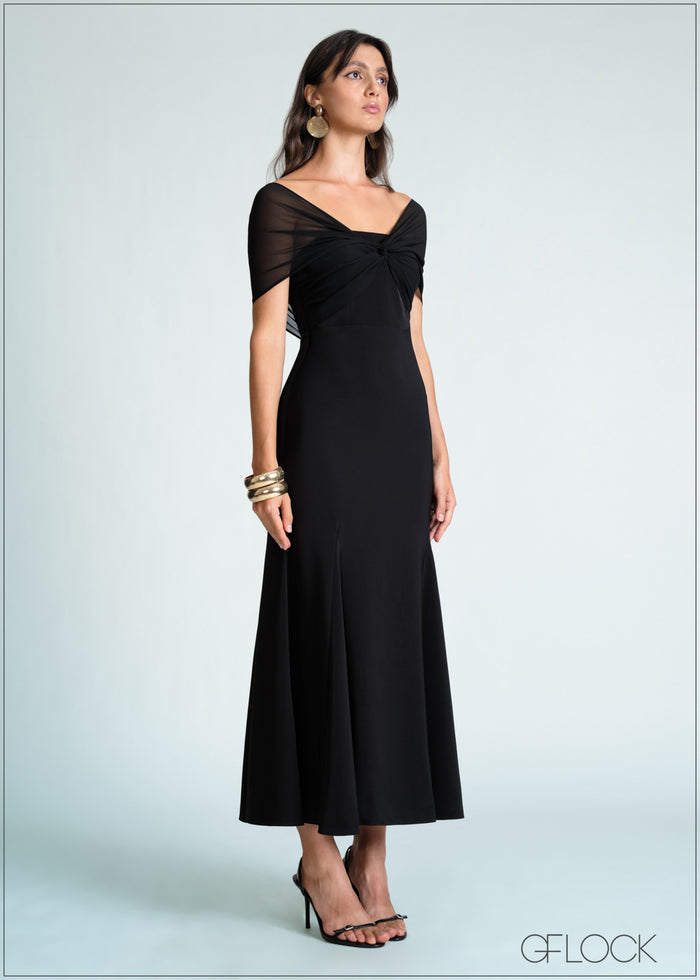 Knot Detail Maxi Dress - 170726