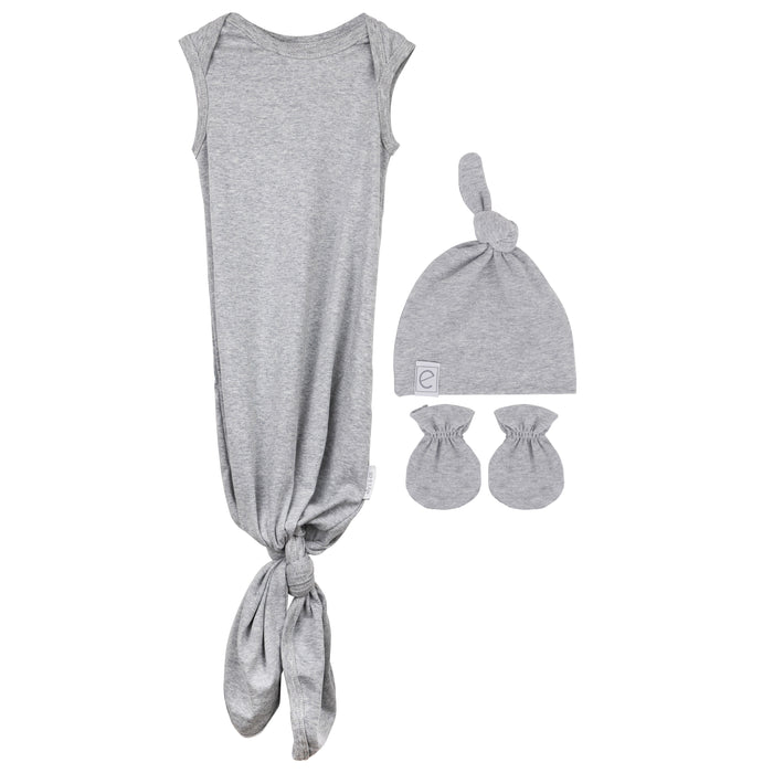 Knot Wearable Blanket, Knot Hat & Mitten Set