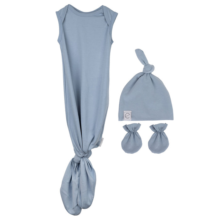 Knot Wearable Blanket, Knot Hat & Mitten Set