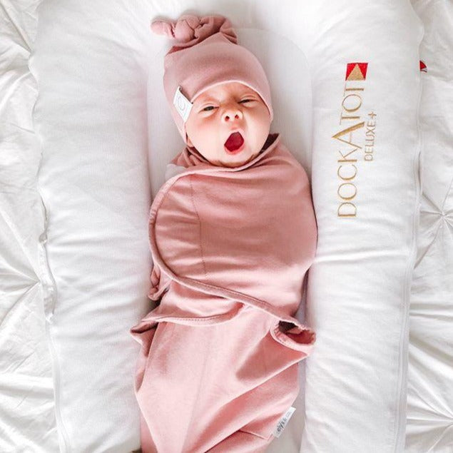 Knot Wearable Blanket, Knot Hat & Mitten Set
