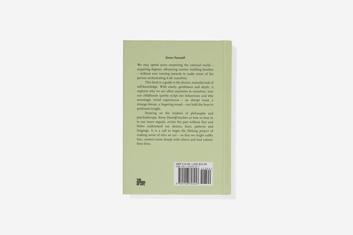 Know Yourself, Hardback book for Self-Discovery