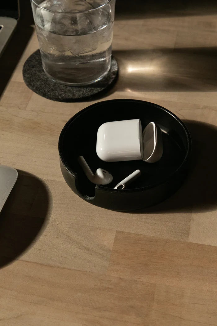 Kobon Round Tray - Black