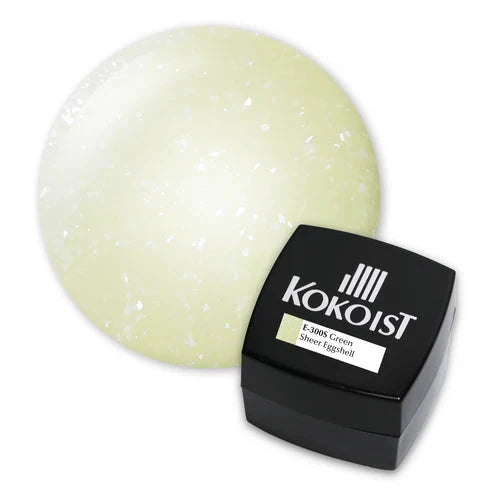 Kokoist Color Gel | E-300 Green Sheer Eggshell