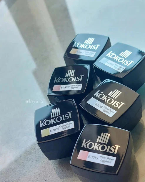Kokoist Color Gel | E-300 Green Sheer Eggshell