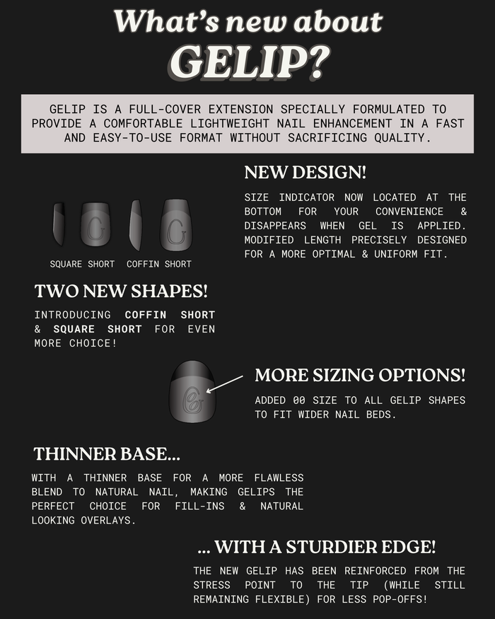 Kokoist Gelip Tips | Almond Short 275ct