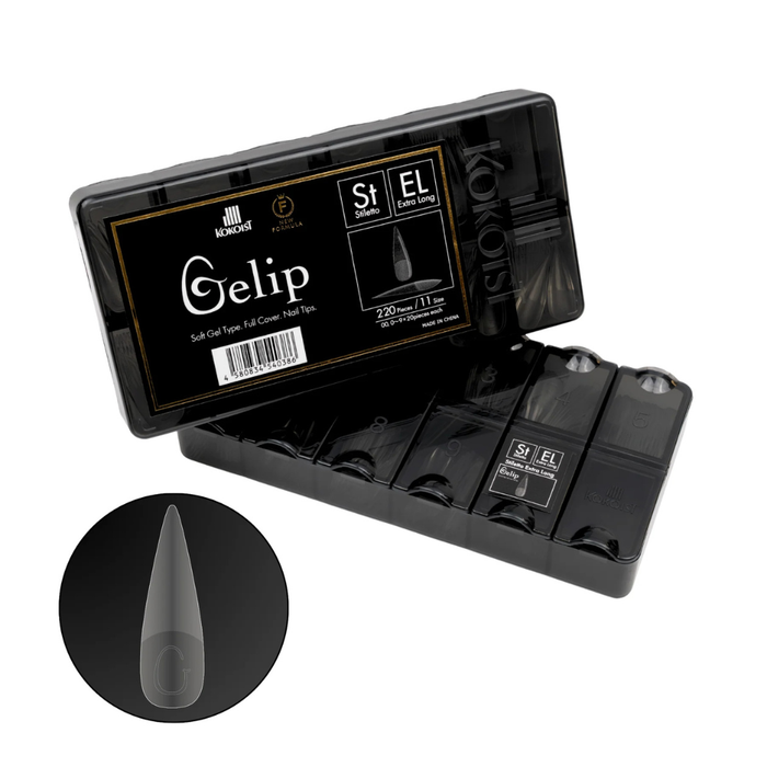 Kokoist Gelip Tips | Stiletto XL 220ct