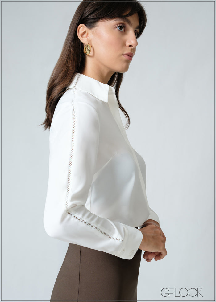 Lace Detail Top - 260626