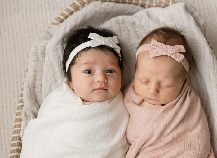Lace Trim Pointelle Collection - Headband