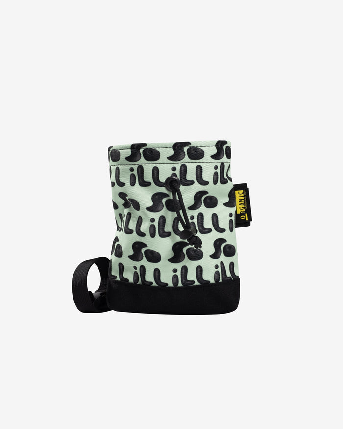 Large Chalk Bag • So iLL x Sender One Collab Logo - Seafoam / Black - So iLL - So iLL