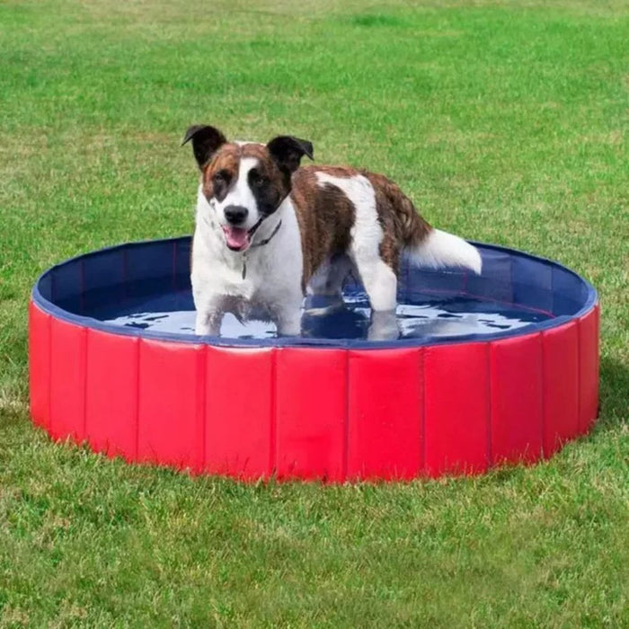 Large Foldable Pet Canine Dog Swimming Pool