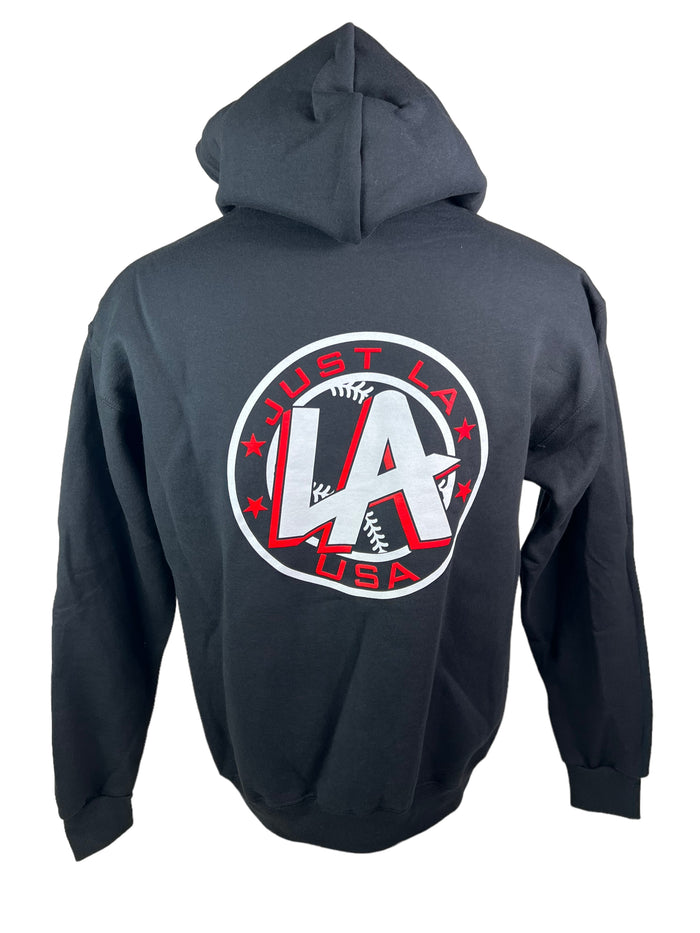 LARRY ANDERSEN JUST LA ADULT HOODIE SWEATSHIRT