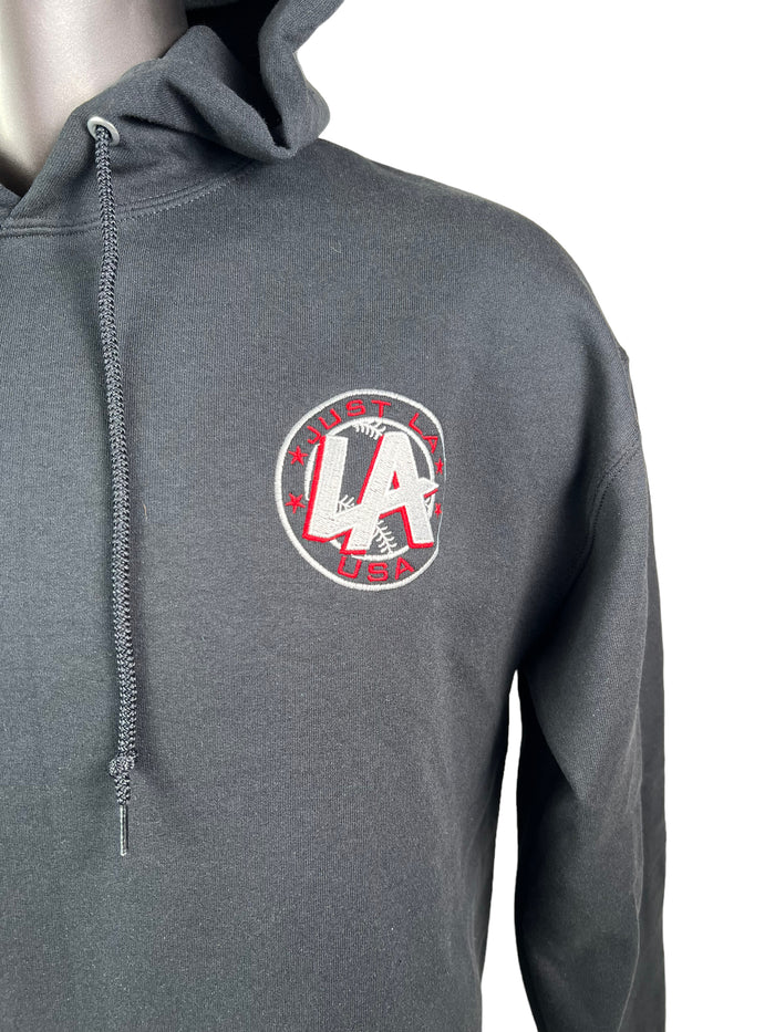 LARRY ANDERSEN JUST LA ADULT HOODIE SWEATSHIRT