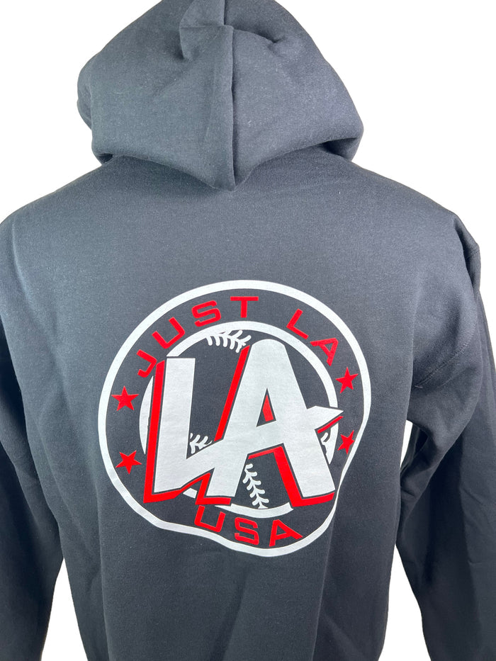 LARRY ANDERSEN JUST LA ADULT HOODIE SWEATSHIRT