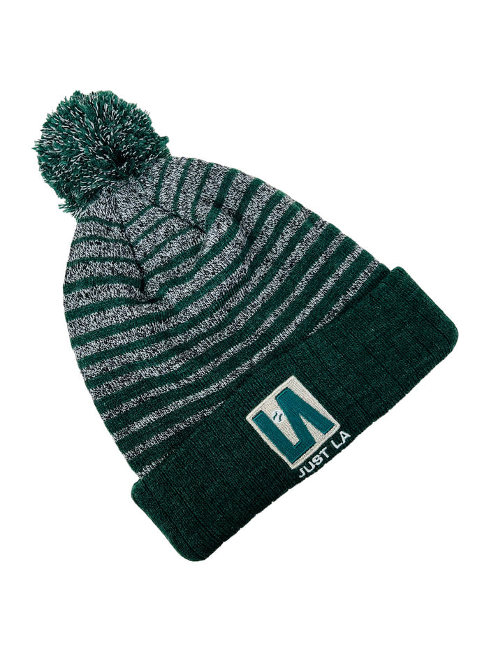 LARRY ANDERSEN JUST LA ADULT WINTER POM HAT