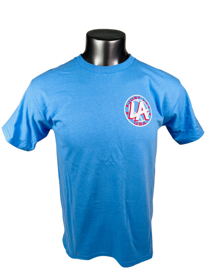 LARRY ANDERSEN JUST LA USA ADULT T-SHIRT