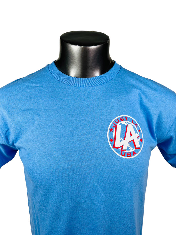 LARRY ANDERSEN JUST LA USA ADULT T-SHIRT