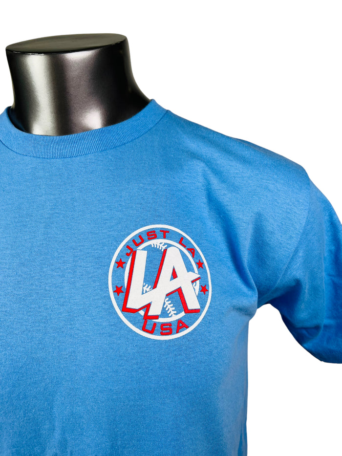 LARRY ANDERSEN JUST LA USA ADULT T-SHIRT