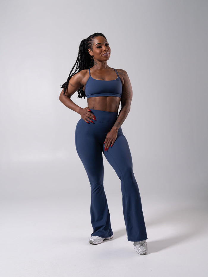 Legacy Flare Legging - Baked Blue