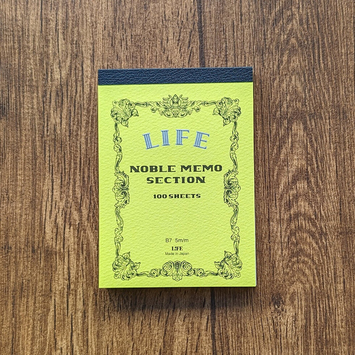 LIFE Noble Memo - B7 - Limited Citron