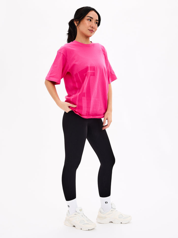 Lifter Short Sleeve Tee - Pink Crush