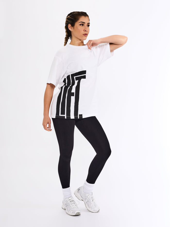 Lifter Short Sleeve Tee - White
