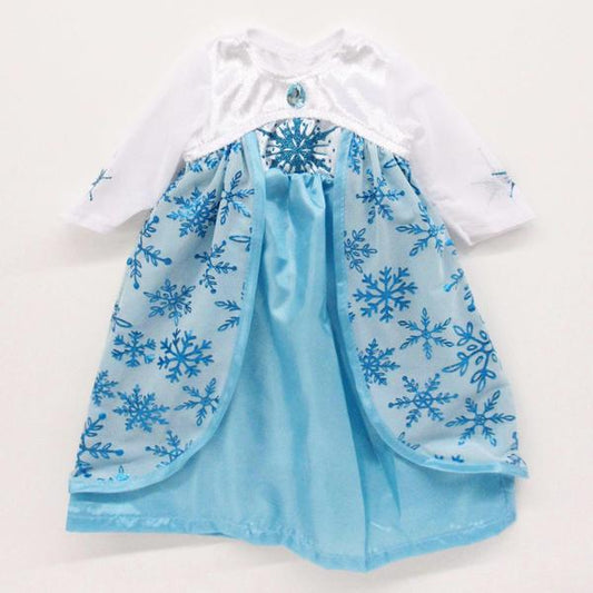 Lil Doll Dress Ice Princess Fits 16-20"