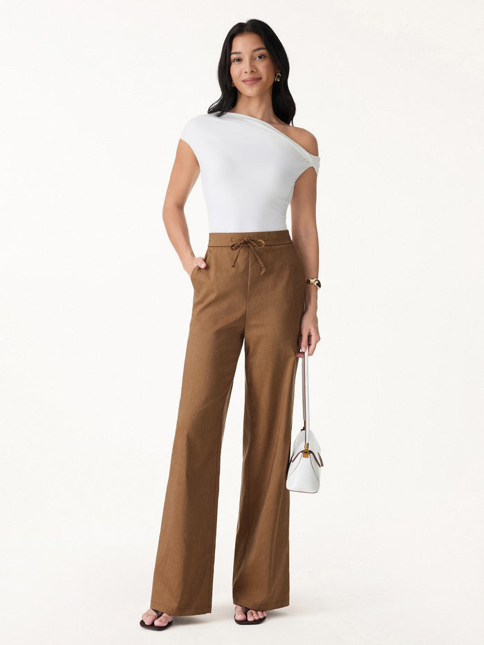 OGLmove Drawstring Wide Leg Pant with Pockets