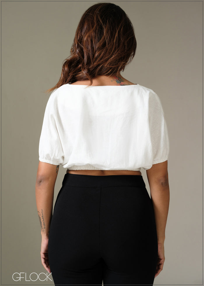 Linen Top - 281225