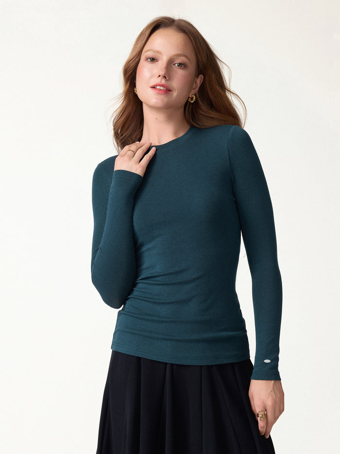 OGLmove Crewneck Long Sleeve Bra Top