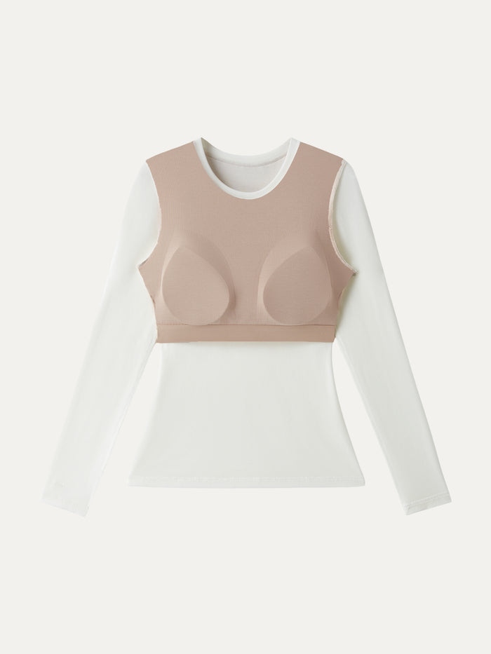 OGLmove Crewneck Long Sleeve Bra Top