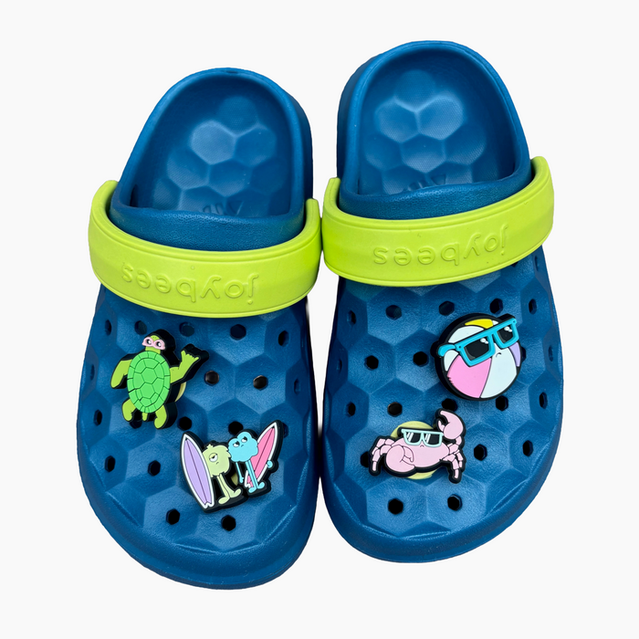 Little Box Guy Beach Popinz on Kids Varsity Clog