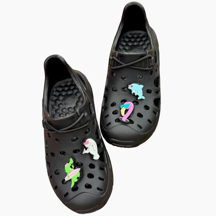 Little Box Guy FL Beach Popinz on Kids Trekking Shoe