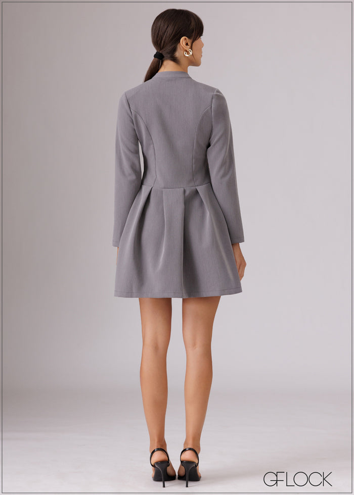 Long Sleeve Mini Dress - 080526