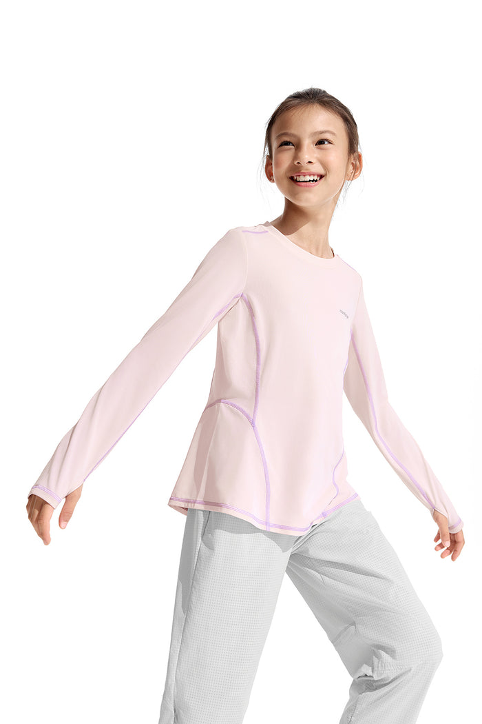 Long Sleeves Tee **Rose Quartz**