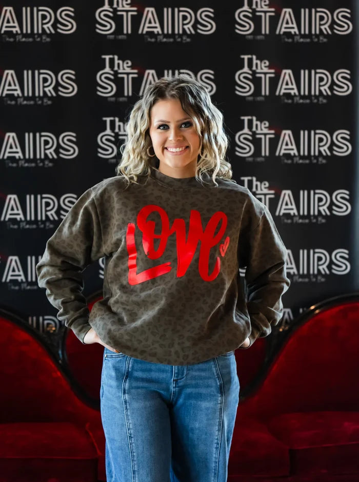 Love Valentines Valentines Sweatshirt