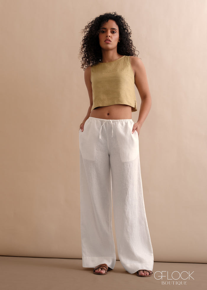 Low Waist Drawstring Pant - 170526